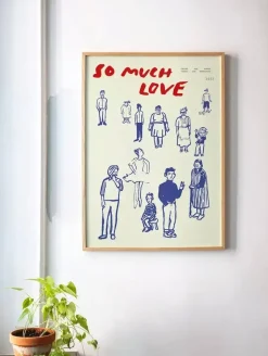Paper Collective So Much Love poster, 30x40 cm< Posters