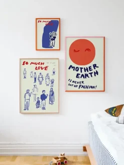 Paper Collective So Much Love poster, 50x70 cm< Posters