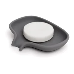 Bosign Soap Saver Flow zeepbakje met afdruipfunctie small, Grafietgrijs< Zeepdispensers & Zeepschaaltjes