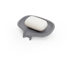 Bosign Soap Saver Flow zeepbakje met afdruipfunctie beton, Grijs< Zeepdispensers & Zeepschaaltjes