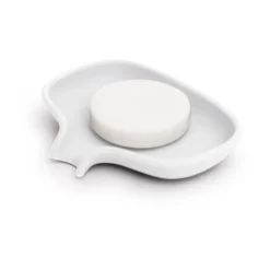 Bosign Soap Saver Flow zeepbakje met afdruipfunctie small, Wit< Zeepdispensers & Zeepschaaltjes