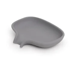 Bosign Soap Saver Flow zeepbakje met afdruipfunctie small, Grijs< Zeepdispensers & Zeepschaaltjes