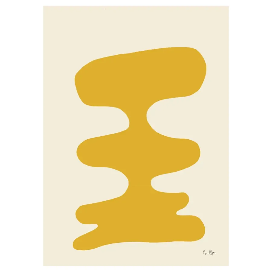 Paper Collective Soft Yellow poster, 30x40 cm< Posters