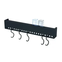 Nomess Copenhagen So-Hooked boekenplank, zwart< Planken & Planksystemen