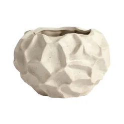 MUUBS Soil pot Ø18 cm, Vanilla< Bloempotten