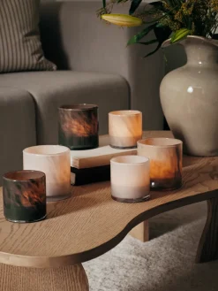 Broste Copenhagen Solai hurricane lantaarn, Donkergroen, Ø10 cm< Kaarsenhouders & Kaarsenborden