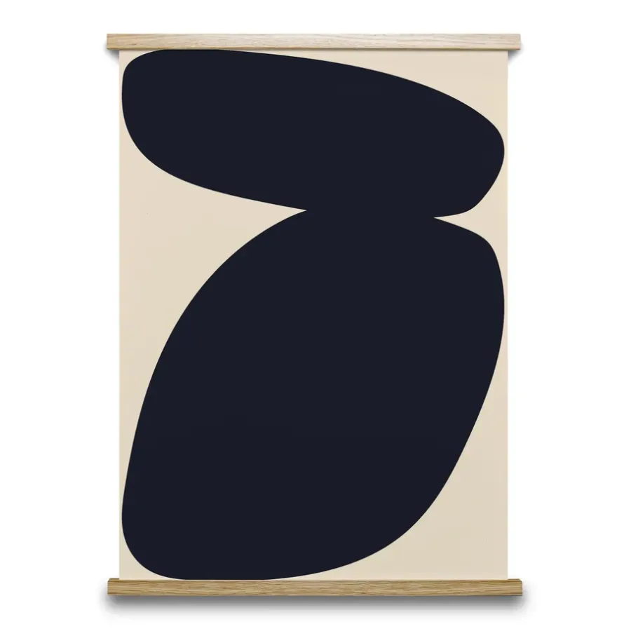 Paper Collective Solid Shapes 03 poster, 50x70 cm< Posters