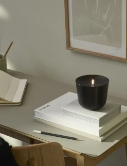 Stelton Solis olielamp Ø11,5 cm, Soft black< Olie- & Petroleumlampen