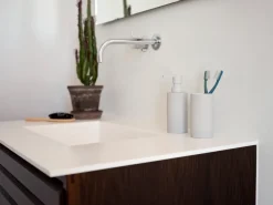 Zone Denmark Solo tandenborstelbeker, Soft Grey< Tandenborstelhouders