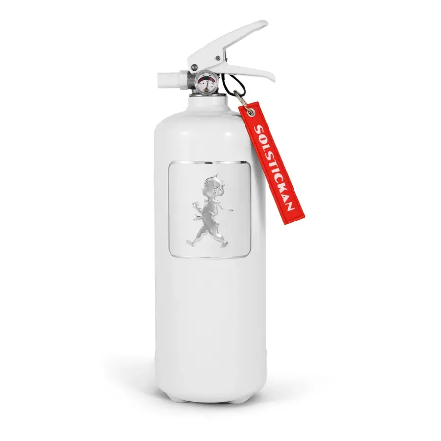 Solstickan Design Solstickan brandblusser 2 kg, Wit-zilver< Blusdekens & Brandblussers