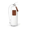 Solstickan Design Solstickan brandblusser 6 kg, Wit-donkerbruin leer< Blusdekens & Brandblussers