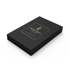 Solstickan Design Solstickan branddeken 16x2,7x25 cm, Zwart-goud< Blusdekens & Brandblussers