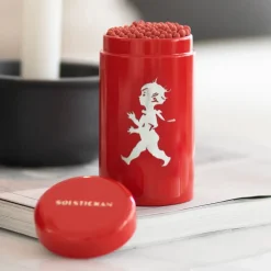 Solstickan Design Solstickan lucifers 100-pack, Rood< Kaarsenaccessoires
