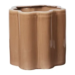 Broste Copenhagen Sonja bloempot H:36 cm, Brown< Bloempotten