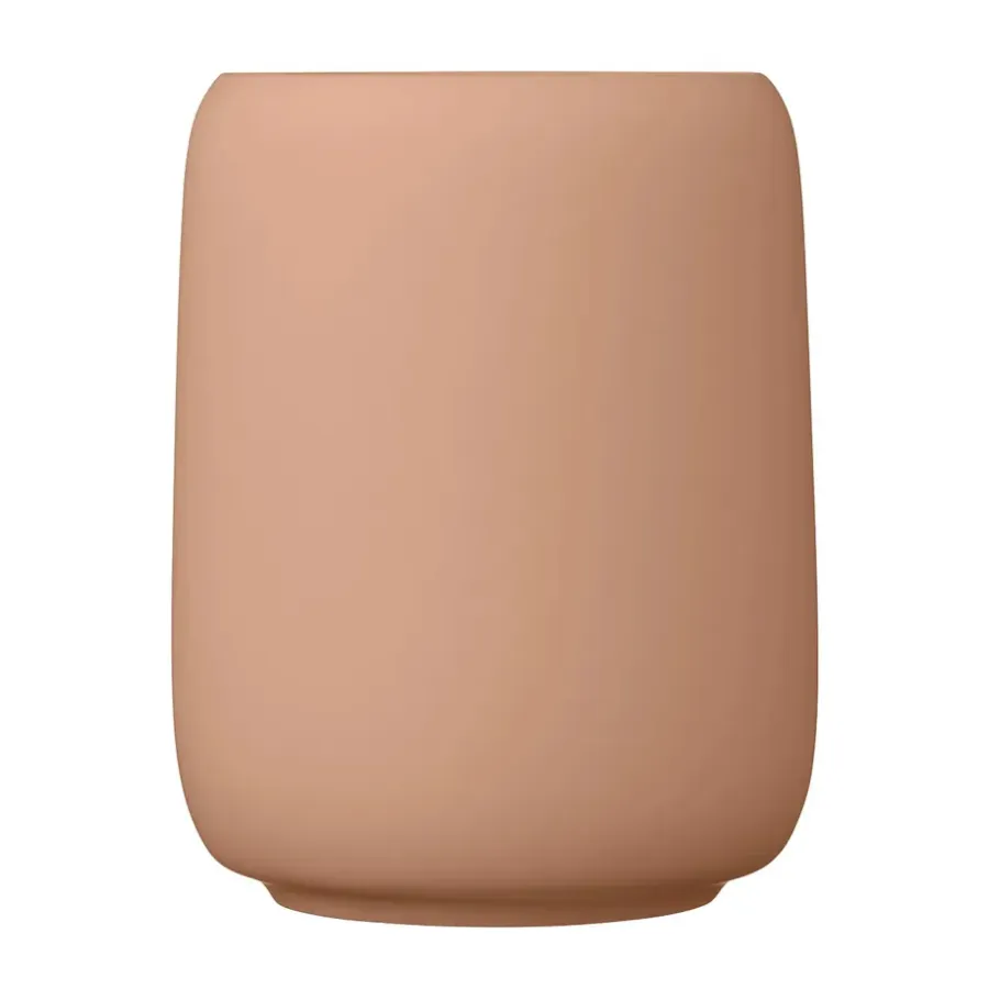 Blomus Sono tandenborstelbeker 30 cl, Amber Brown< Tandenborstelhouders