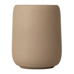 Blomus Sono tandenborstelbeker keramiek 30 cl, Beige< Tandenborstelhouders