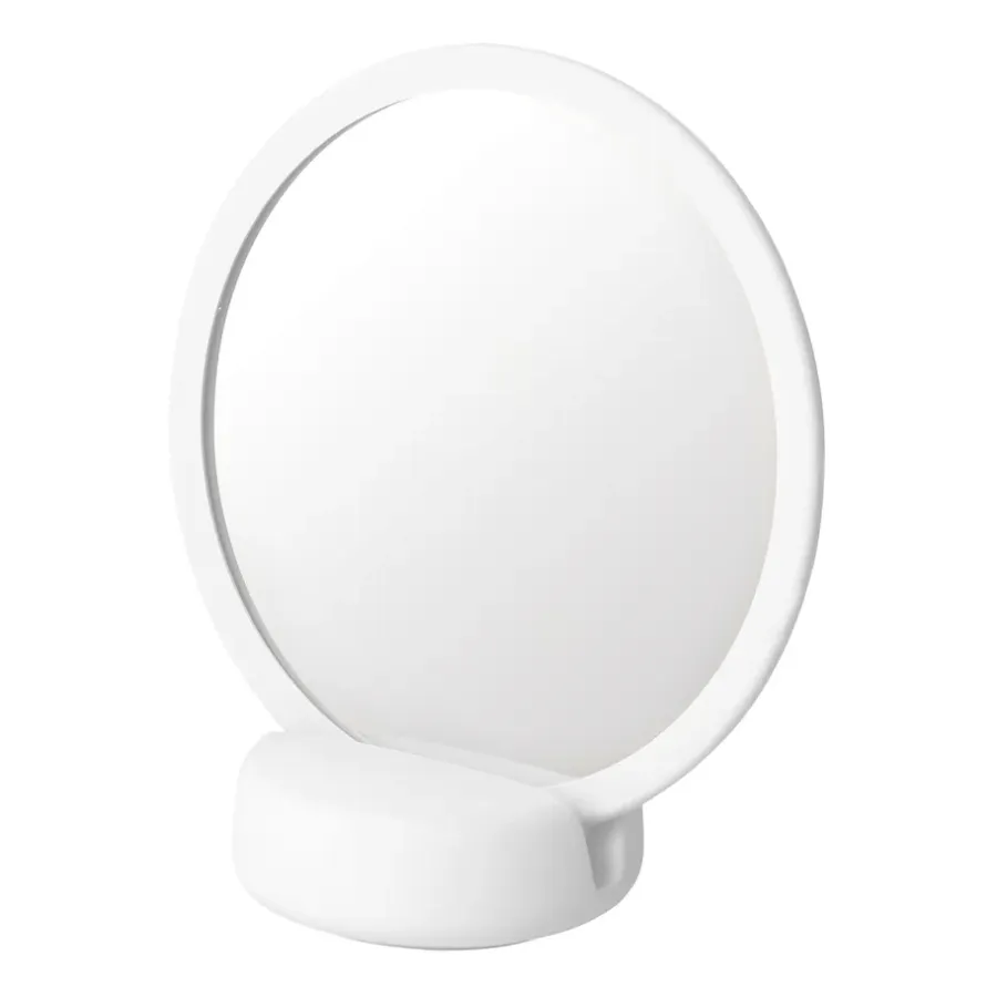 Blomus Sono Vanity tafelspiegel Ø17 cm, Wit< Tafelspiegels