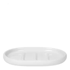 Blomus Sono zeepbakje 10x13 cm, Wit< Zeepdispensers & Zeepschaaltjes