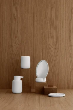 Blomus Sono zeepbakje 10x13 cm, Wit< Zeepdispensers & Zeepschaaltjes