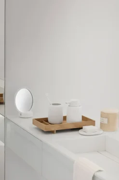 Blomus Sono zeepbakje 10x13 cm, Wit< Zeepdispensers & Zeepschaaltjes