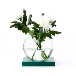 A2 Space decoratie, groengebeitst eikenhout, glas< Decoratieve Accessoires