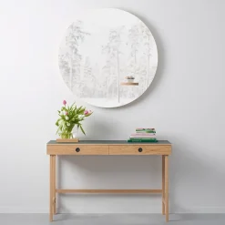 A2 Space decoratie, groengebeitst eikenhout, glas< Decoratieve Accessoires