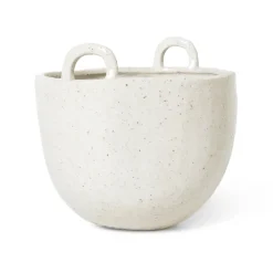 Ferm Living Speckle bloempot Ø18.5 cm, Off-white< Bloempotten