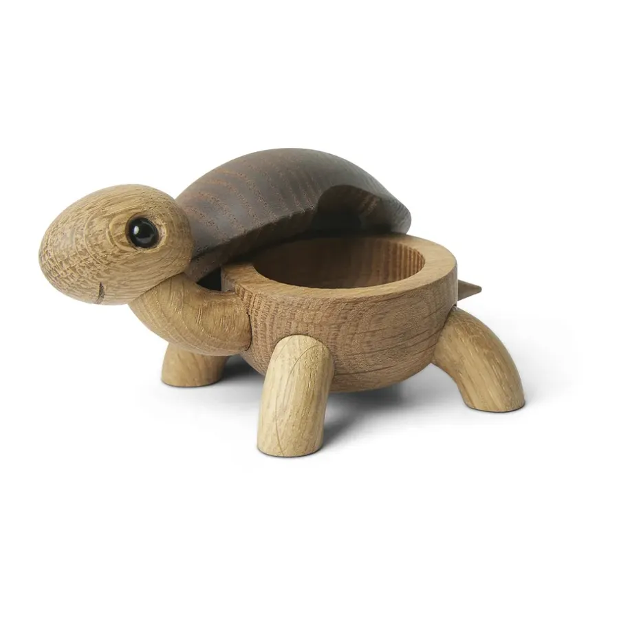 Spring Copenhagen Speedy schildpad decoratie 4 cm, Eikenhout-essenhout< Kinderkamer Interieuraccessoires|Kinderkamer Interieuraccessoires