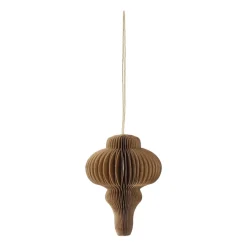 Scandi Living Spira kerstballen 4-pack, Natural< Kerstdecoraties