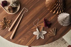 Scandi Living Spira kerstballen 4-pack, Natural< Kerstdecoraties