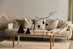 Scandi Living Spira kerstballen 4-pack, Red< Kerstdecoraties