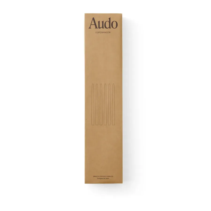 Audo Copenhagen Spire kaars 38 cm 6-pack, Ochre< Kaarsen