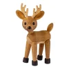 Spring Copenhagen Spirit decoratie ree, Eikenhout-esdoorn< Houten Beelden|Kerstdecoraties