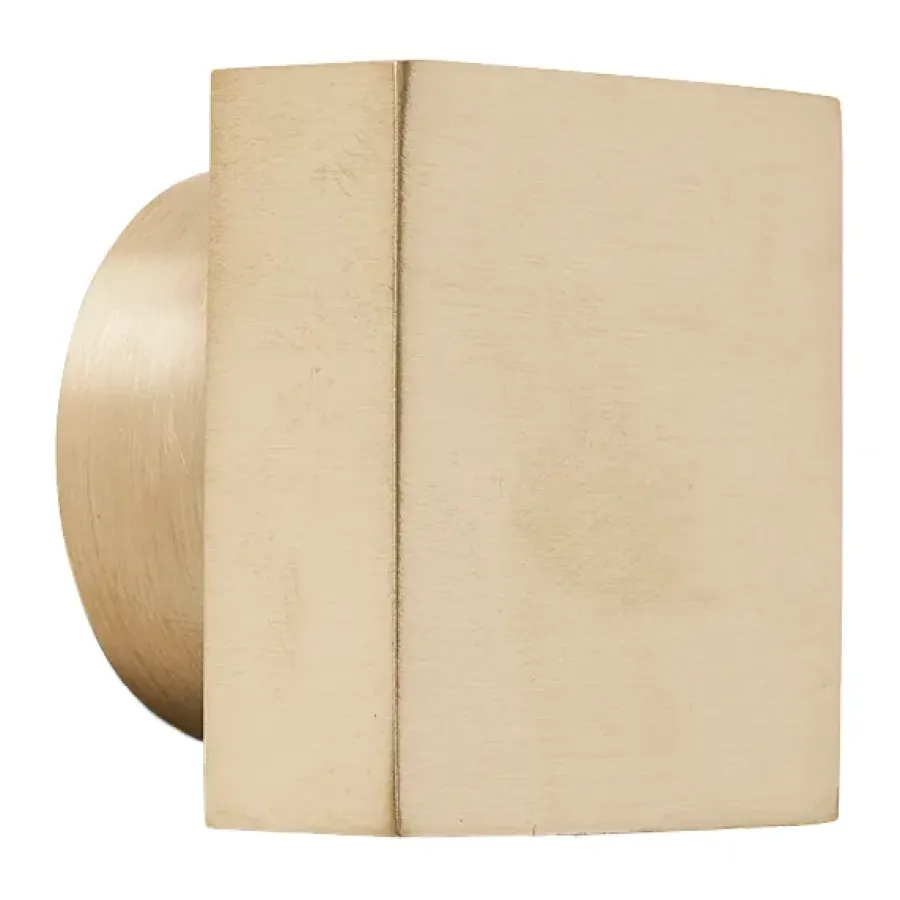 Ferm Living Square haak large, Brass< Haken & Hangers