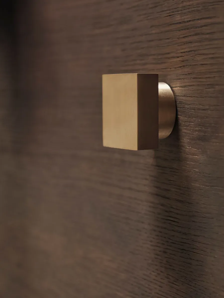 Ferm Living Square haak large, Brass< Haken & Hangers