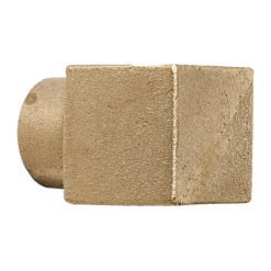 Ferm Living Square haak small, Casted brass< Haken & Hangers