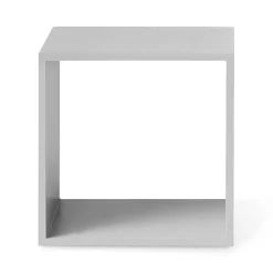 Muuto Stacked 2.0 kast open - middel, lichtgrijs< Planken & Planksystemen