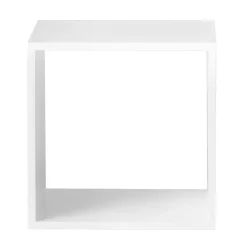 Muuto Stacked 2.0 kast open - middel, wit< Planken & Planksystemen