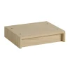 Muuto Stacked opbergsysteem plint 43,5x35 cm, Eikenhout< Planken & Planksystemen