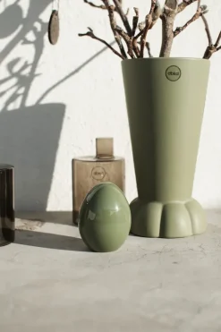 DBKD Standing Egg paasdecoratie, Green< Paasdecoratie
