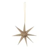 Broste Copenhagen Star papieren ster Ø15 cm, Natural brown< Kerstdecoraties