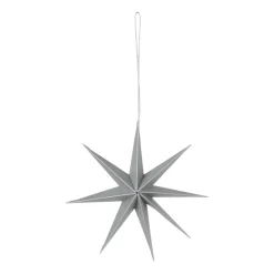 Broste Copenhagen Star papieren ster Ø15 cm, Silver< Kerstdecoraties