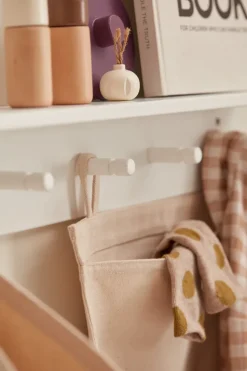 Kid's Concept Star plank met haken, Wit< Haken & Hangers