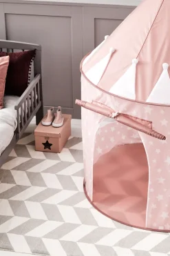 Kid's Concept Star tent 100x130 cm, Roze< Kinderkamer Interieuraccessoires|Kinderkamer Interieuraccessoires