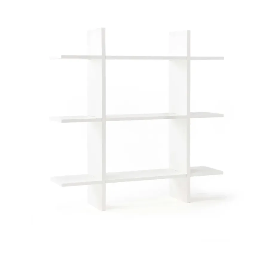 Kid's Concept Star wandrek 3 etages, Wit< Planken & Planksystemen|Opbergoplossingen Voor De Kinderkamer