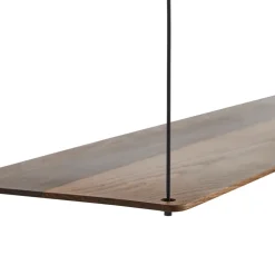 Woud Stedge plank 80 cm., gerookt eiken< Planken & Planksystemen