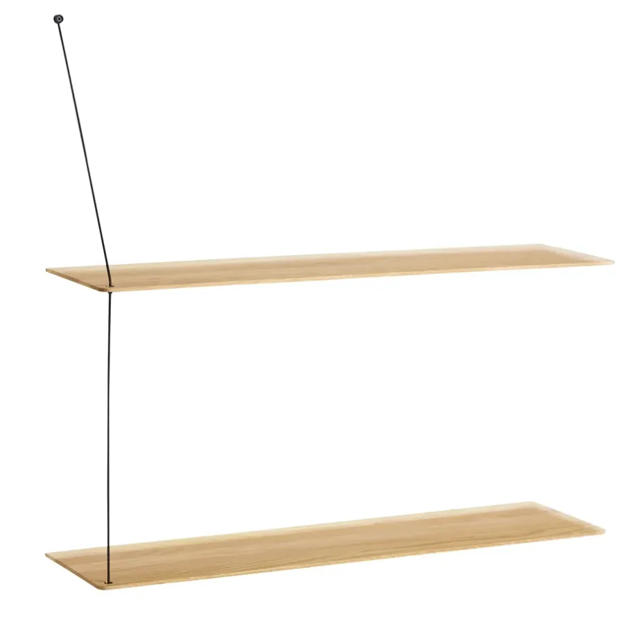 Woud Stedge plank 80 cm., wit gepigmenteerd eiken< Planken & Planksystemen
