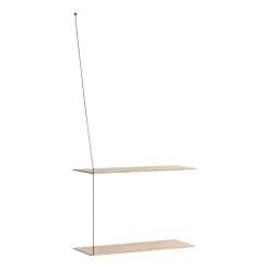 Woud Stedge plank 60 cm, Witgepigmenteerd eikenhout< Planken & Planksystemen
