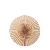 Broste Copenhagen Stella rozet adventster L Ø60 cm, Natural-forest green< Decoratieve Accessoires|Kerstdecoraties