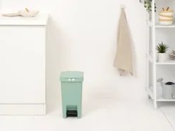 Brabantia StepUp pedaalemmer 10 L, Jade green< Pedaalemmers